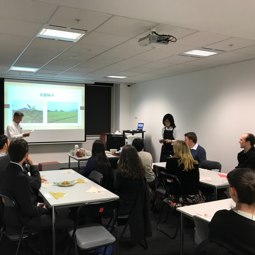 Japanese tea session at Consulate General of Japan in Melbourne